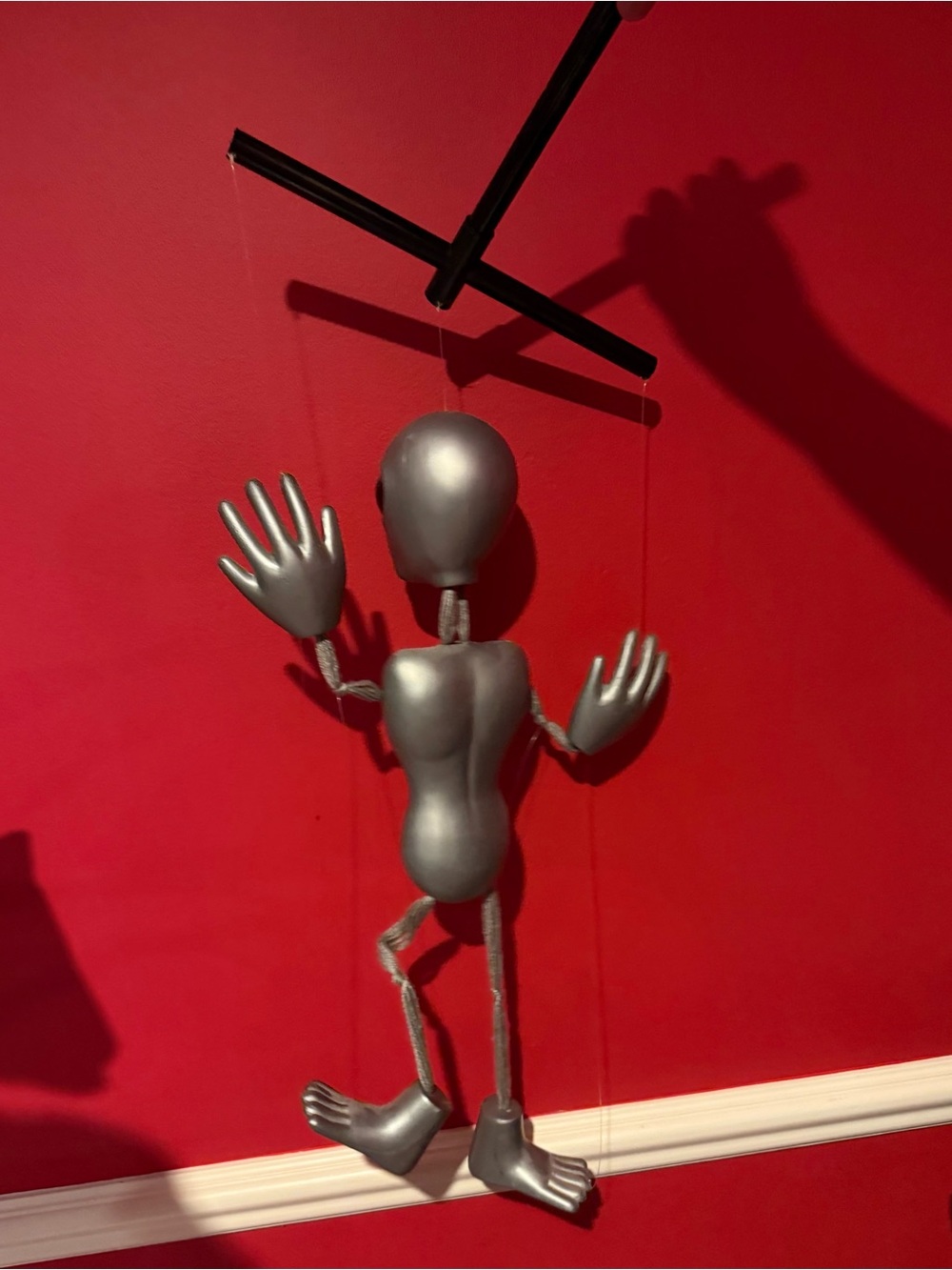 Alien Marionette String Puppet 1990s - Picture 4 of 4